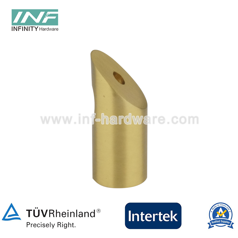 Glass door to tube connector shower room pipe connector fittings
