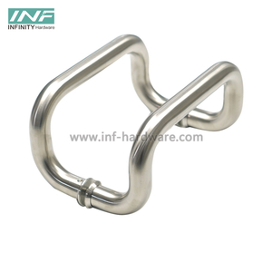 SUS304 and SUS316 Glass Fitting Glass Door D Pull Handle