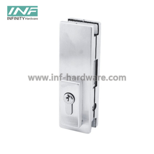 China Manufacturer Stainless Steel Square Frameless Glass Door Patch Fitting