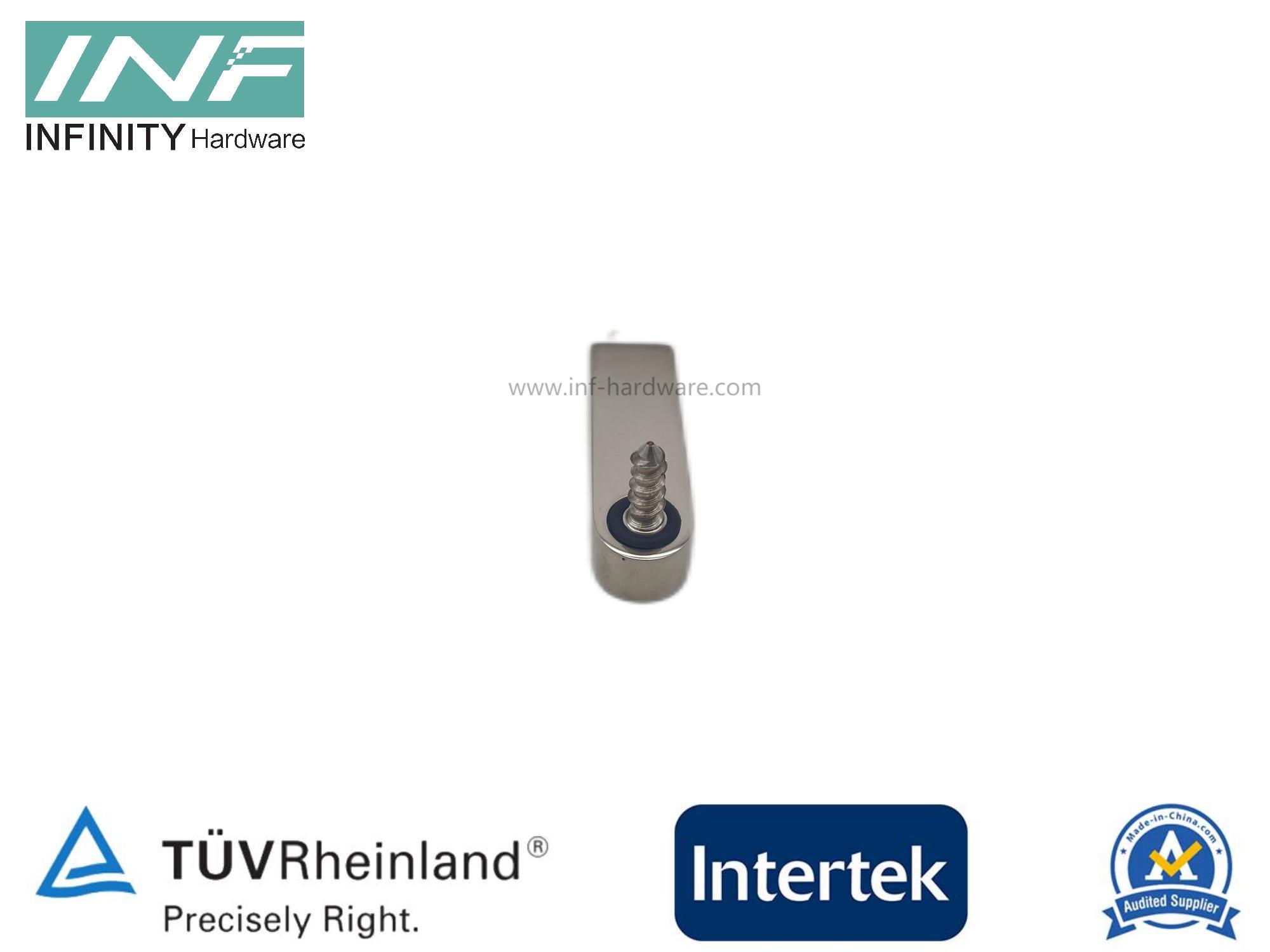 316 Stainless Steel Spring Door Stop Pin with 12; 3; 6 9 Clock Turn and Stop Functionand Turn Power Adjustable Function