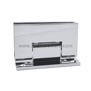 Heavy Duty Brass Glass to Wall Full Plate Shower Hinge