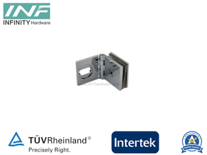 Brass Glass to Wall Square Glass Clamp for Glass Fitting with Movable Function