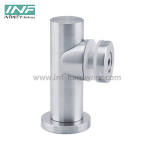 Stainless Steel Handrail Wall Mounted Clamp Glass Connector
